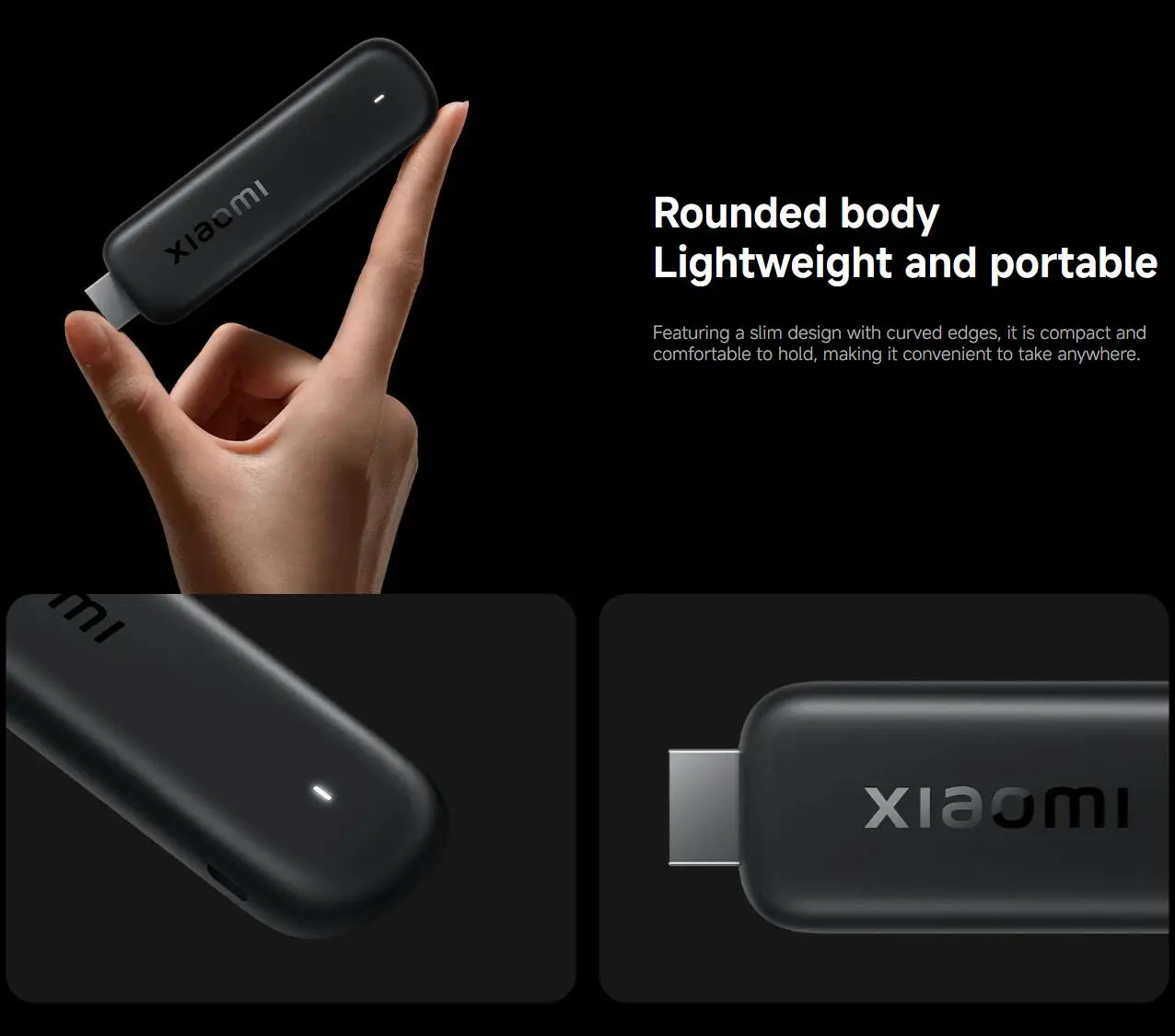 Xiaomi TV Stick HD 2. Generation, Google TV Tragbarer Streaming-Mediaplayer, Bluetooth-Sprachfernbedienung, Dual-Band WLAN Google Assistant Smart TV Dongle – Detail 4