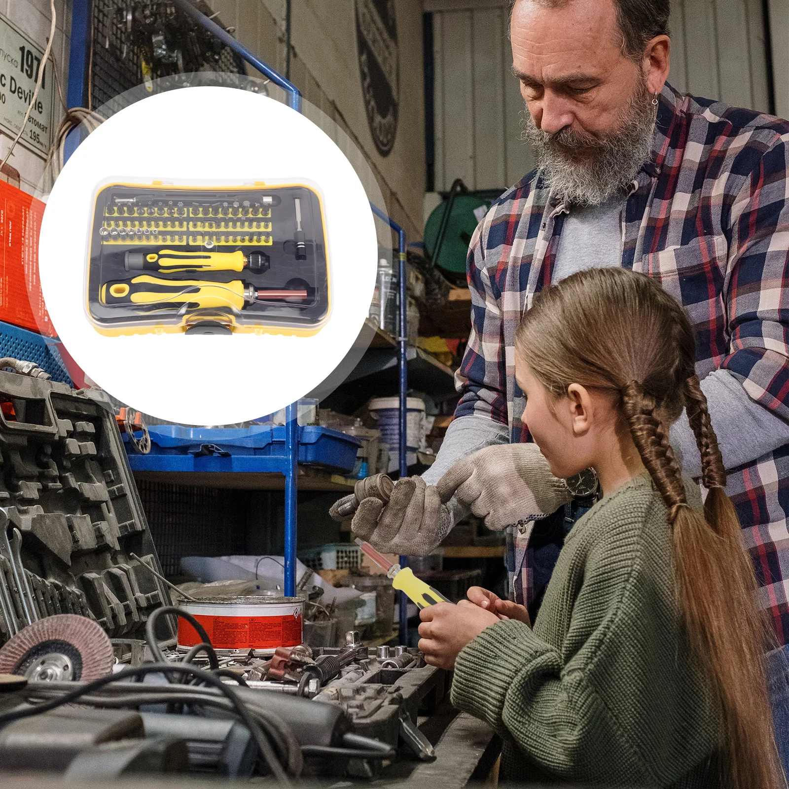 

1Set Repairing Screwdriver Tool Kit Durable Safe Simple Design Phone Camera Removal Portable Lightweight Multi-Function