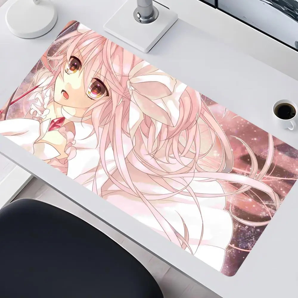 P-Puella Magi Madoka Magica Mouse Pad Computer Mouse Pad Gaming Mousepad Large video game 900x400 MouseMat Gamer XXL Mause Carpe