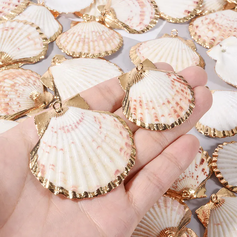 Natural Seashell Conch Pendants for DIY Jewellery Making