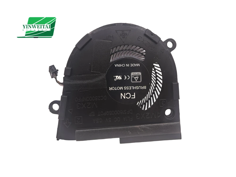 

Original CPU Fan For Dell Latitude 7400 E7400 P100G HCYN0 YKF1F EG50040S1-CF10-S9A NS65C12 18G24 DFS1600059P0T DC28000NFF0