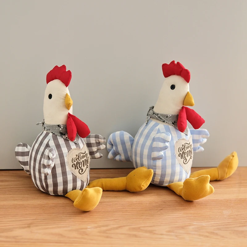 

Decorative Rooster Door Stopper Stall Decorative Ornament Cute Rooster Doll Animal Windshield Anti-collision Door Barrier