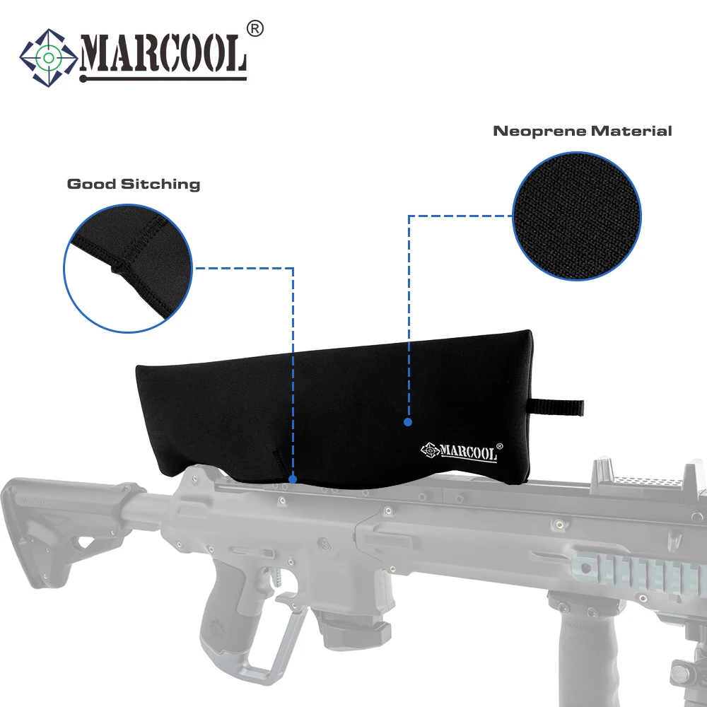 

Marcool Riflescope Protective Cover Sight Bag Anti Scratch Fits for 1-6X 1-8X 1-10X 3-9X 3-12X 4-16X Tactical Optics Scopes