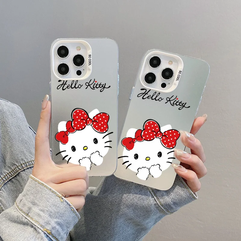 Hallo Kitty Cartoon Fall Für Vivo V30 V25 21E V29 Lite V25E V20 V23 V27 Pro V23E V27E Y02 Y03 Y75 Y91C Y100 Y30 Y93 Y91 Y95 Y1S