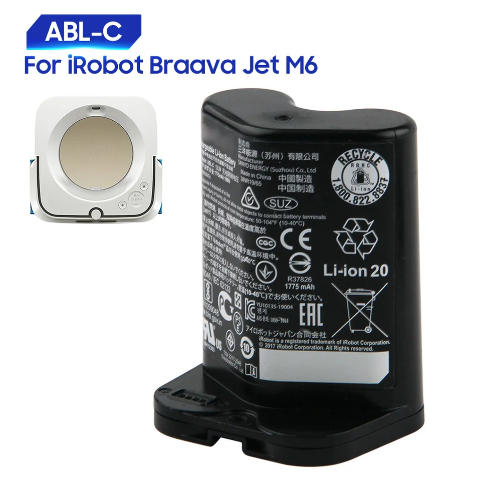 Original Replacement Battery For iRobot Braava Jet M6 ABL-C