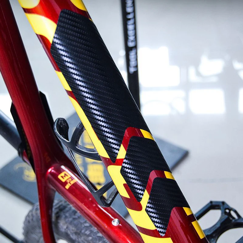 Bicycle Chain Protection Sticker MTB Bike Anti-scratch Anti-Rub Frame Protector Film Anti-scratch Sticker Frame Safety Tape image 2