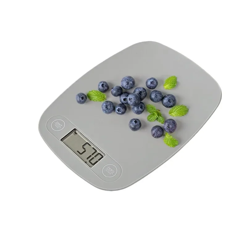 Electronic Digital Scales 5kg 1g Weights Scale Stainless Steel Food Balance Measure Tools 5000g/1g LED Display Kitchen Scale