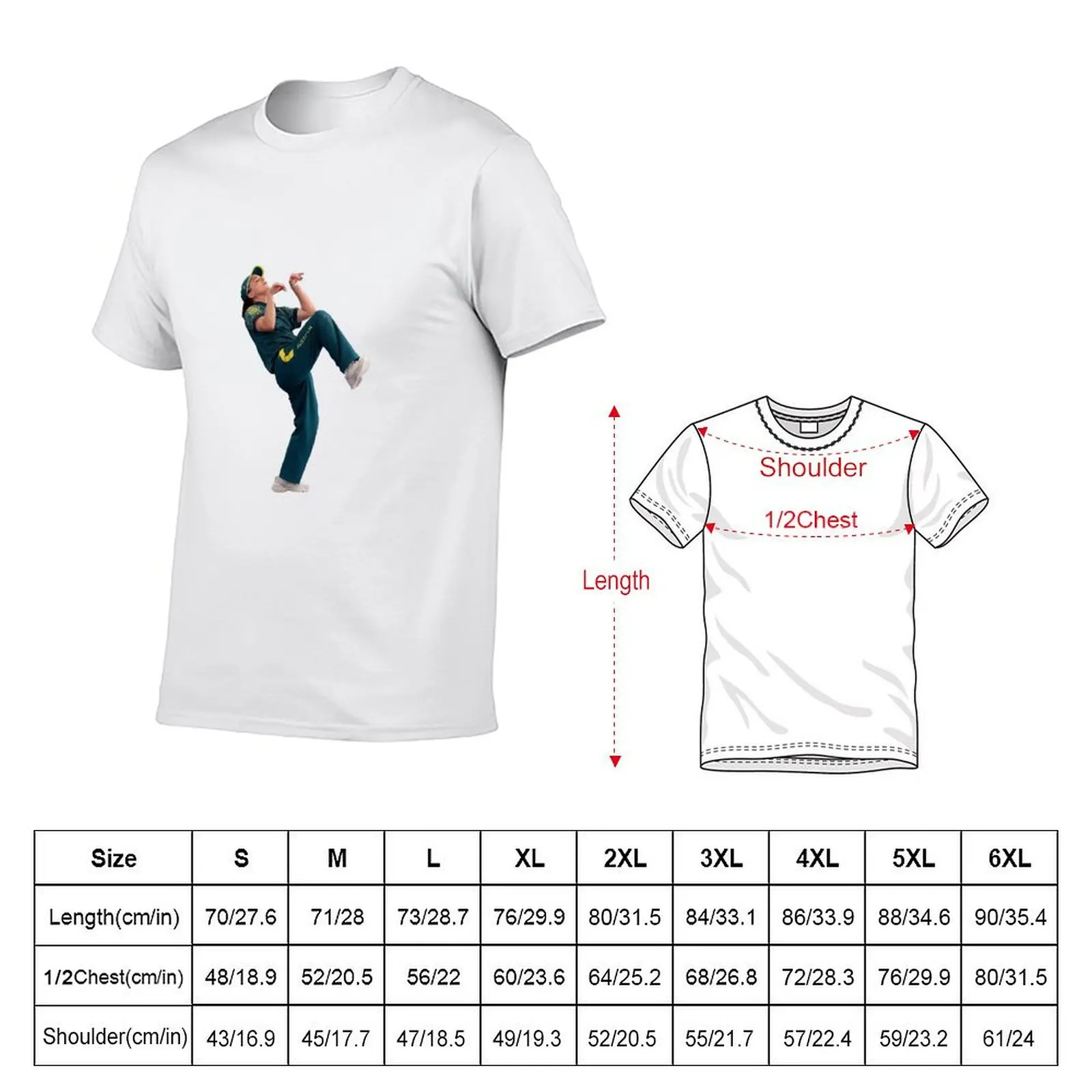 Raygun Breakdancer T-Shirt Summer Casual Loose T-Shirt