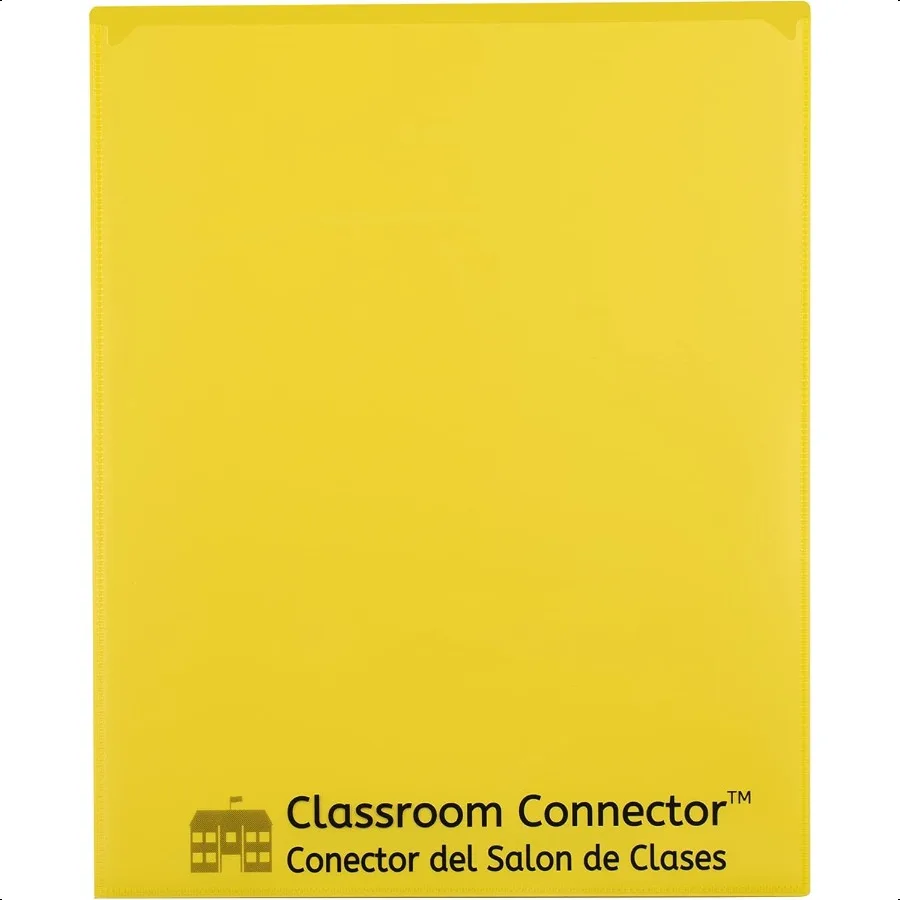 

Classroom Connector SchooltoHome Folders Yellow 25 per Box 32006