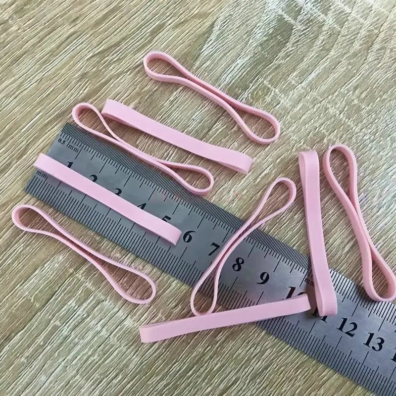 50g/bag High temperature rubber band, silicone rubber ring, elastic ring, anti-aging cowhide rubber ring, binding rubber band