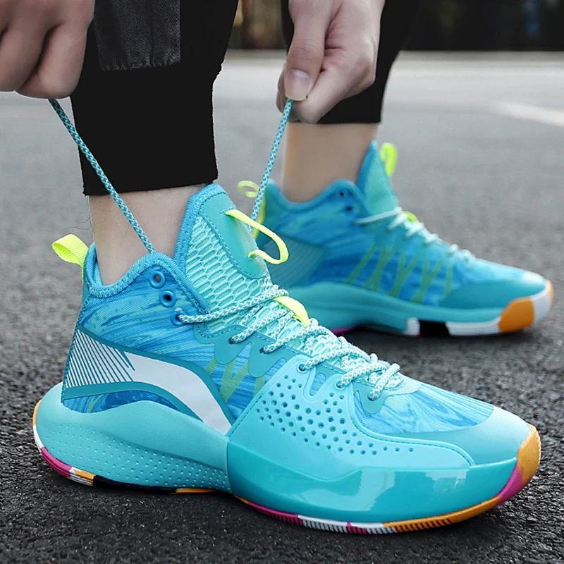 2022 Xiaomi Youpin Sneakers Elastic Outdoor Running Sports Basketball Shoes Men Women Shock Absorbing Breathable Couple Footwear