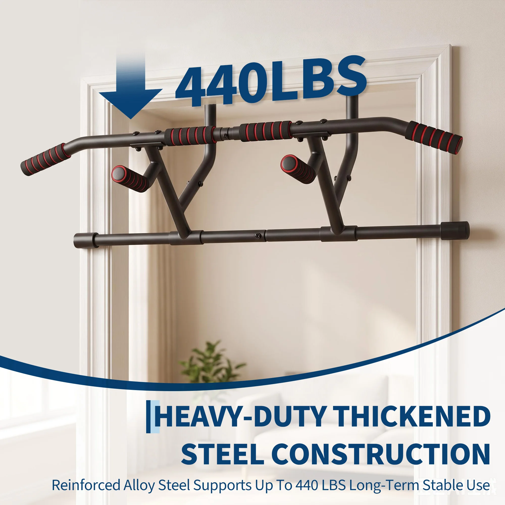 Barre de traction réglable pou - Door Pull Up Bar No Screw avis et prix