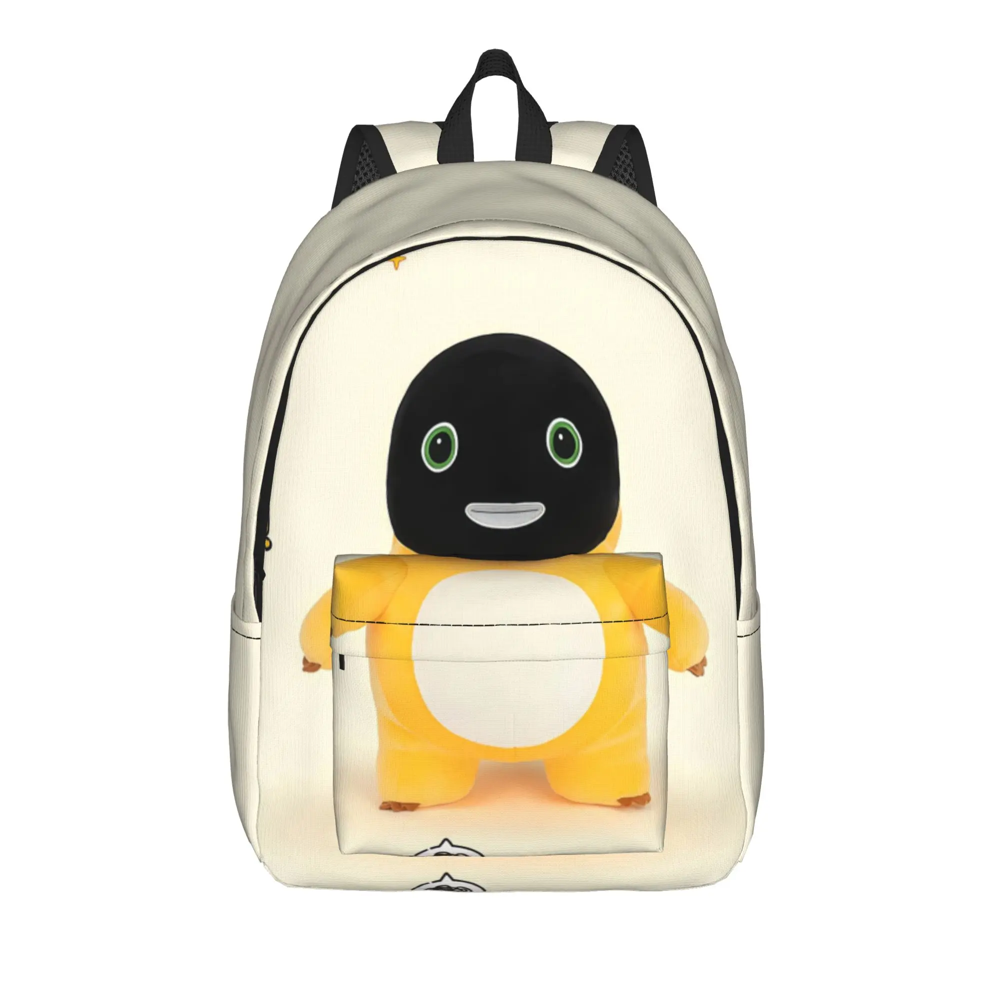 Nailoong Laptop Bag Back to school season chubby dragon   Retro Washable Backpack