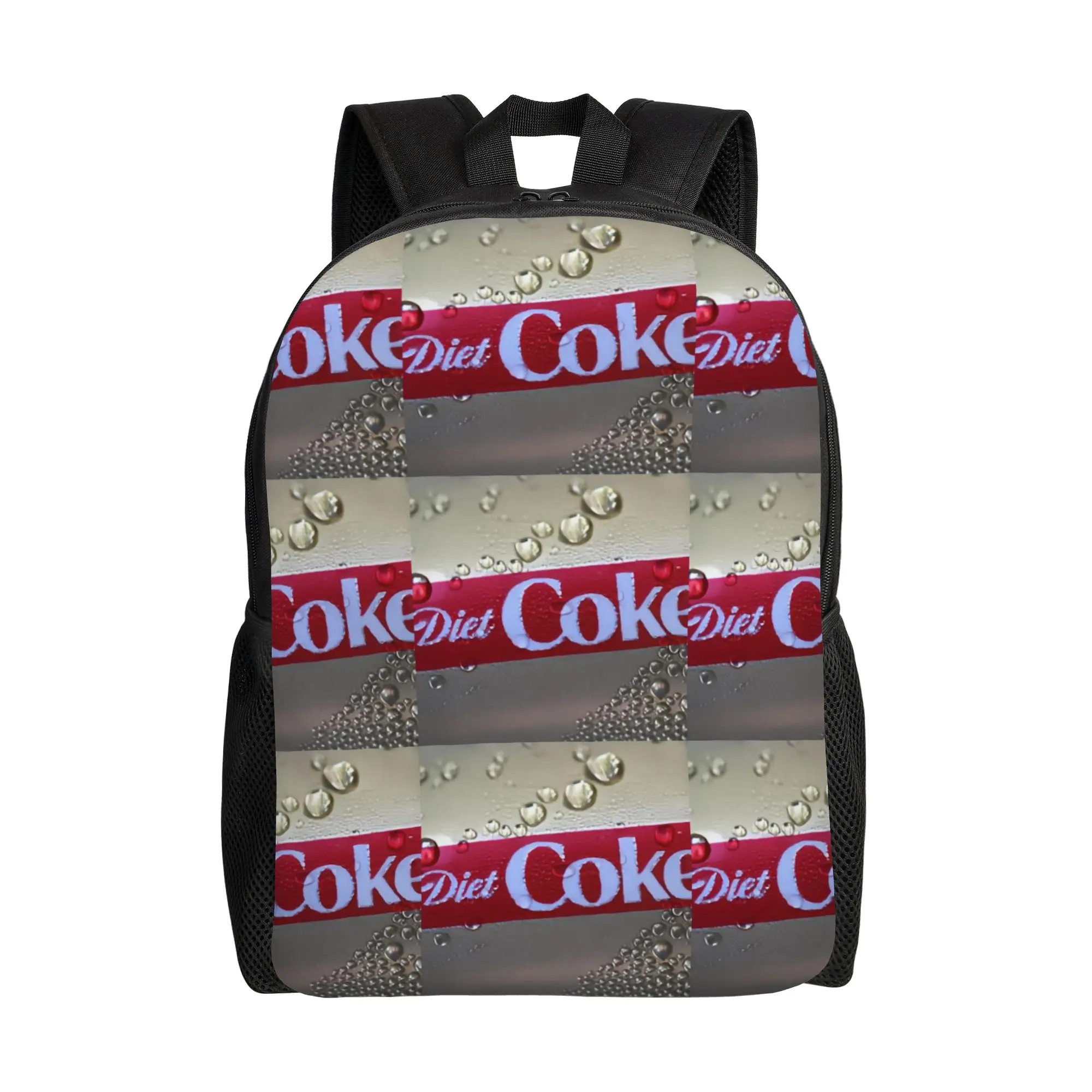 

Рюкзак dDiet Coke: Модный женский школьный рюкзак большой вместимости для сезона «Снова в школу»