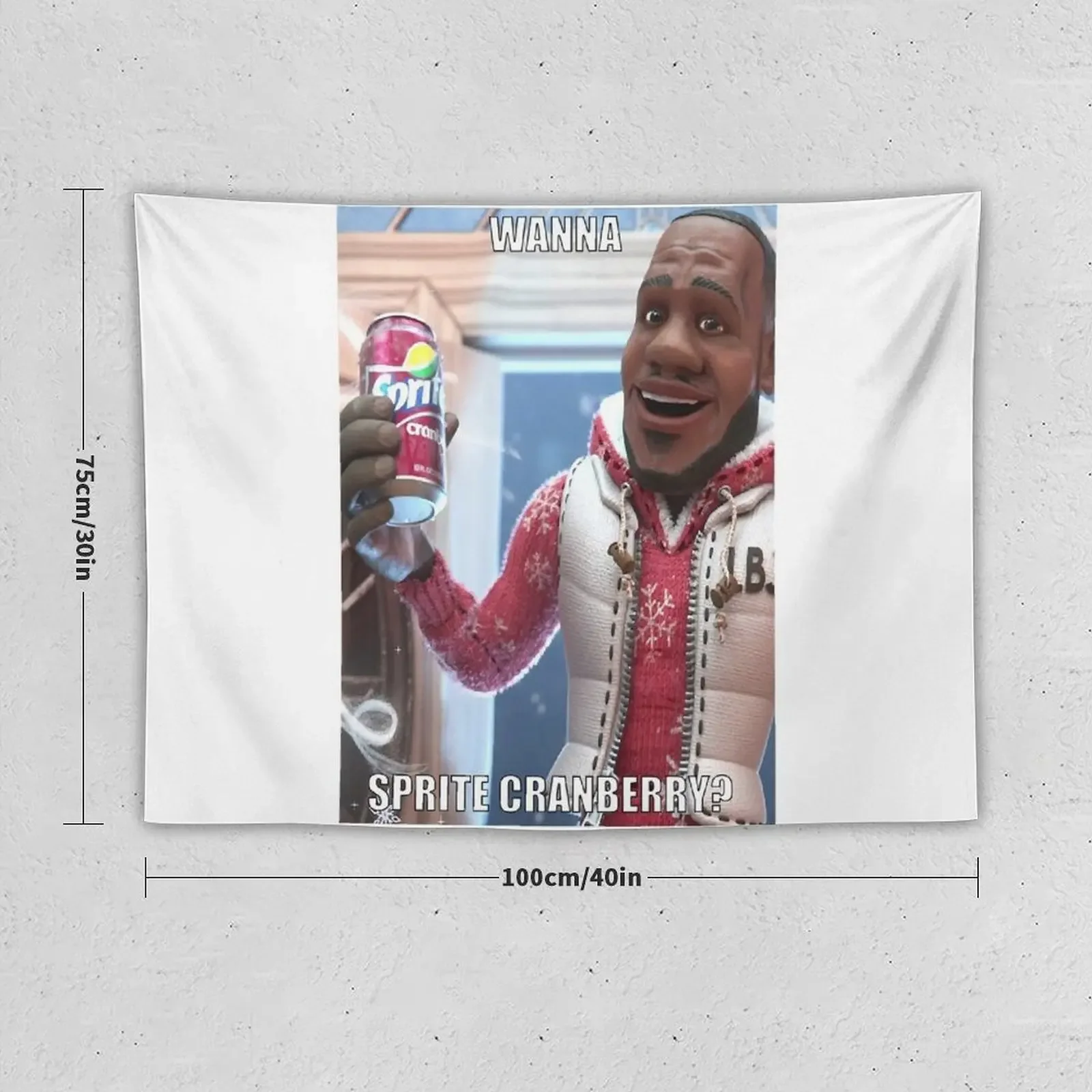 Sprite Cranberry - Wanna Sprite Cranberry Tapestry Aesthetic Home Decor Bedrooms Decorations Home And Comfort Decor Tapestry