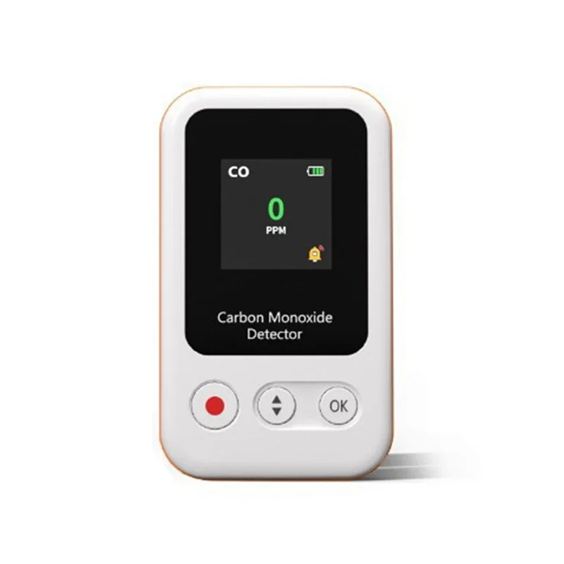 N93R Portable Carbon Monoxide Alarm CO Detector With Concentration Display, Carbon Dioxide Detection
