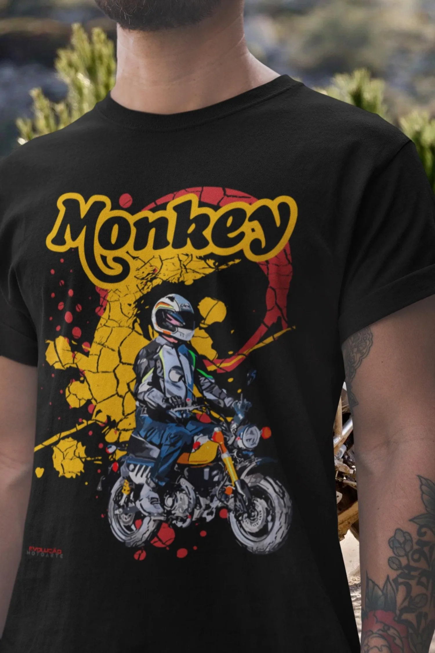 91@EY Футболка H.onda Monkey Классическая мини-велосипедная мотоциклетная футболка Z50 Z125 Fun Rider Графический топ для любителей H.onda Оригинальный забавный Mac 91@EY Футболка H.onda Monkey Классическая мини-велосипедная мотоциклетная футболка Z50 Z125 Fun Rider Графический топ для любителей H.onda Оригинальный забавный Mac