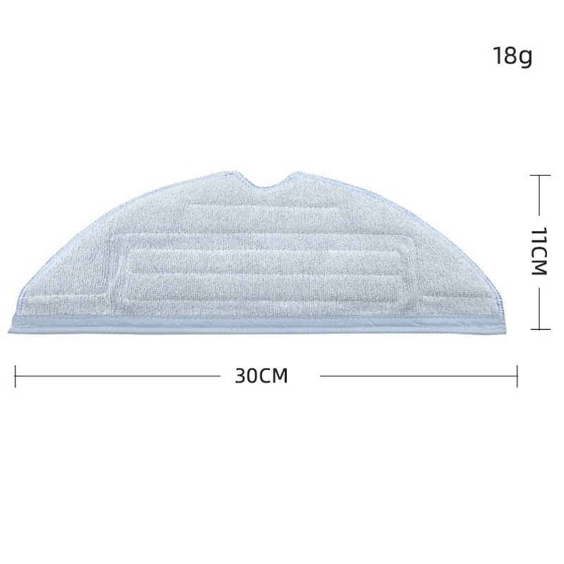 Acessórios de limpeza de filtro HEPA, escova lateral principal, esfregões, panos para Xiaomi Roborock S7, S70, S75, S7 Max, S7 Maxv, T7S Plus, 7pcs