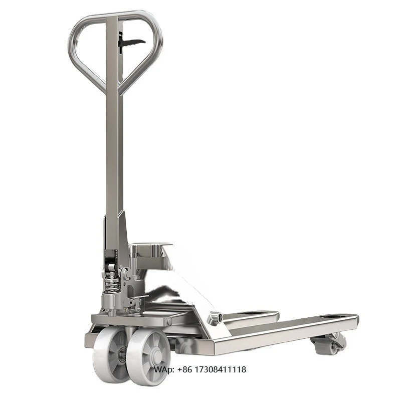 

Stainless Steel Manual Hydraulic Pallet Hand Pallet Truck