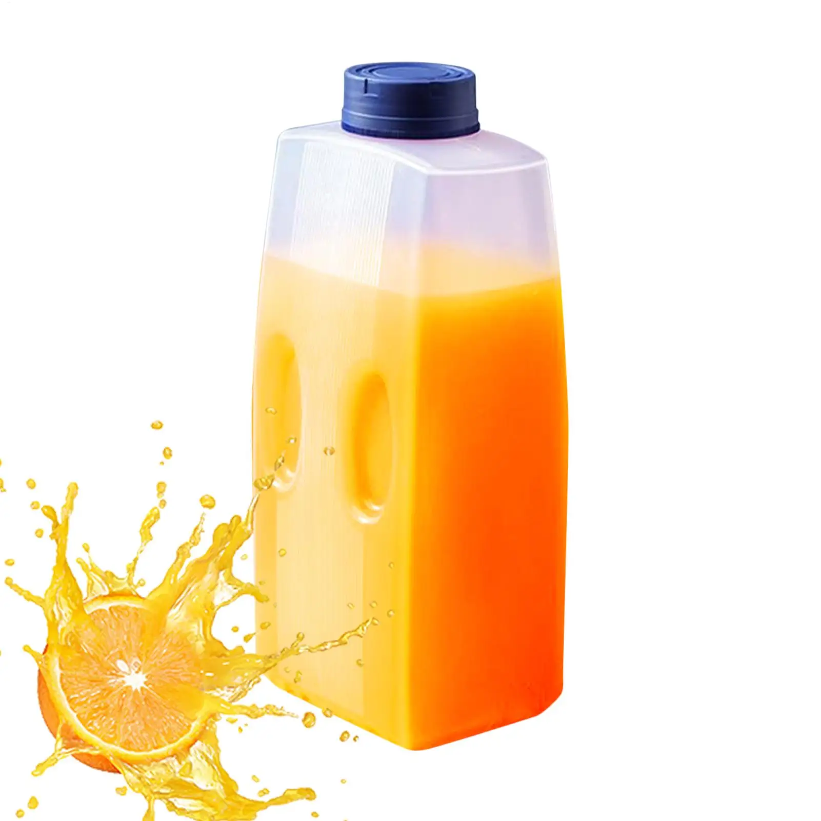 2L Bottle For Juice Refrigerator Cold Drinks Kettle Fridge Cooling Beverage Dispenser With Lid For Hot Weather Milk Soda Coffee