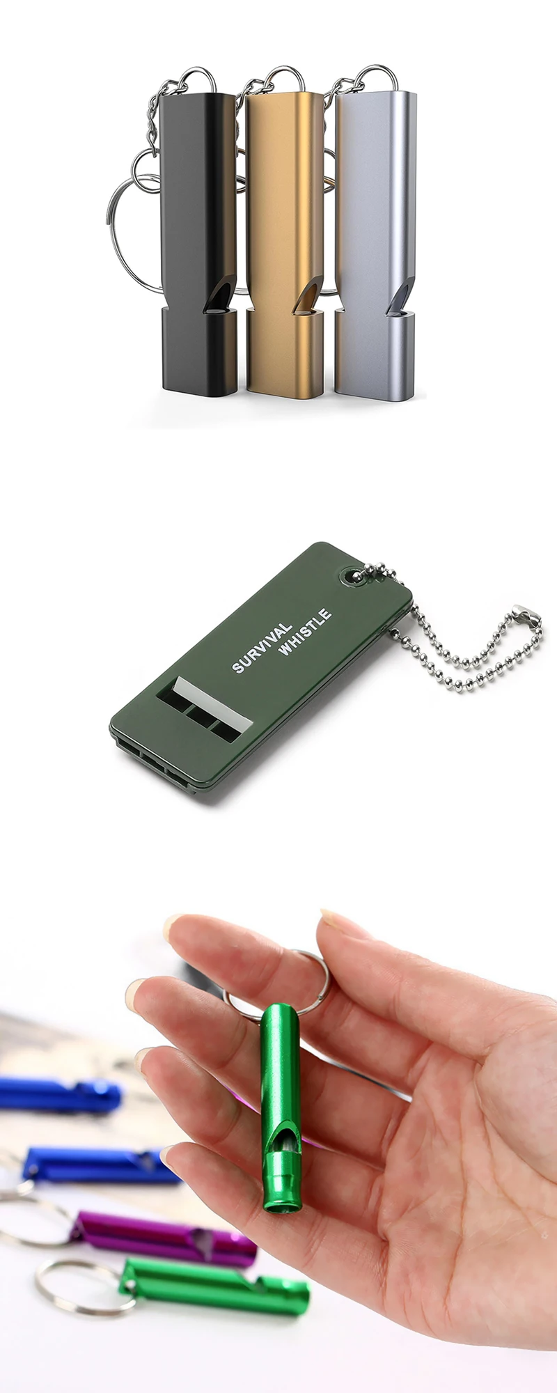Strong Nylon Self Defense Supplies Self-defense Stinger Duron Drill Protection Tool Key Chain for Womens Self Defence