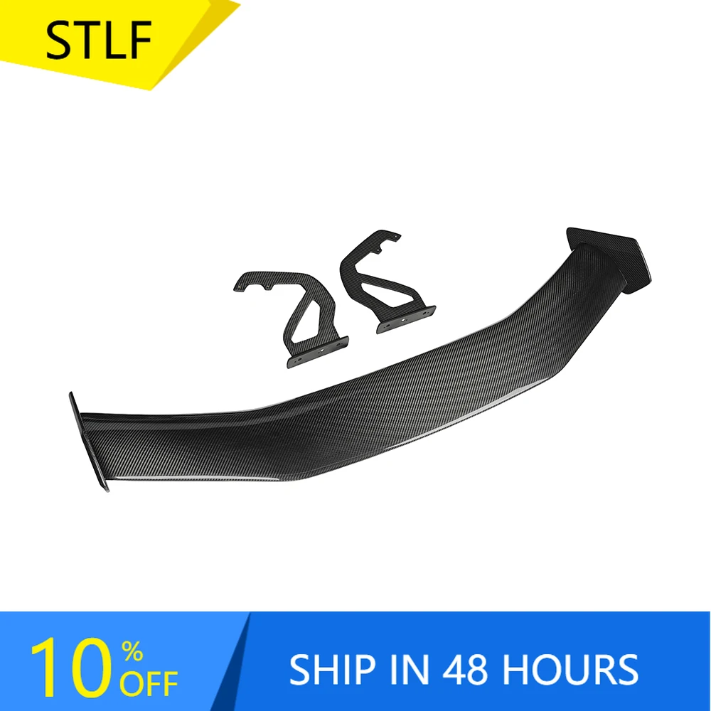 

Deren High QualityKM CarbonFiber Rear Spoiler Wing For Cayman Boxster718 982 981 GT4RS Style Upgrade Trunk Spoiler12-Up Ducktail