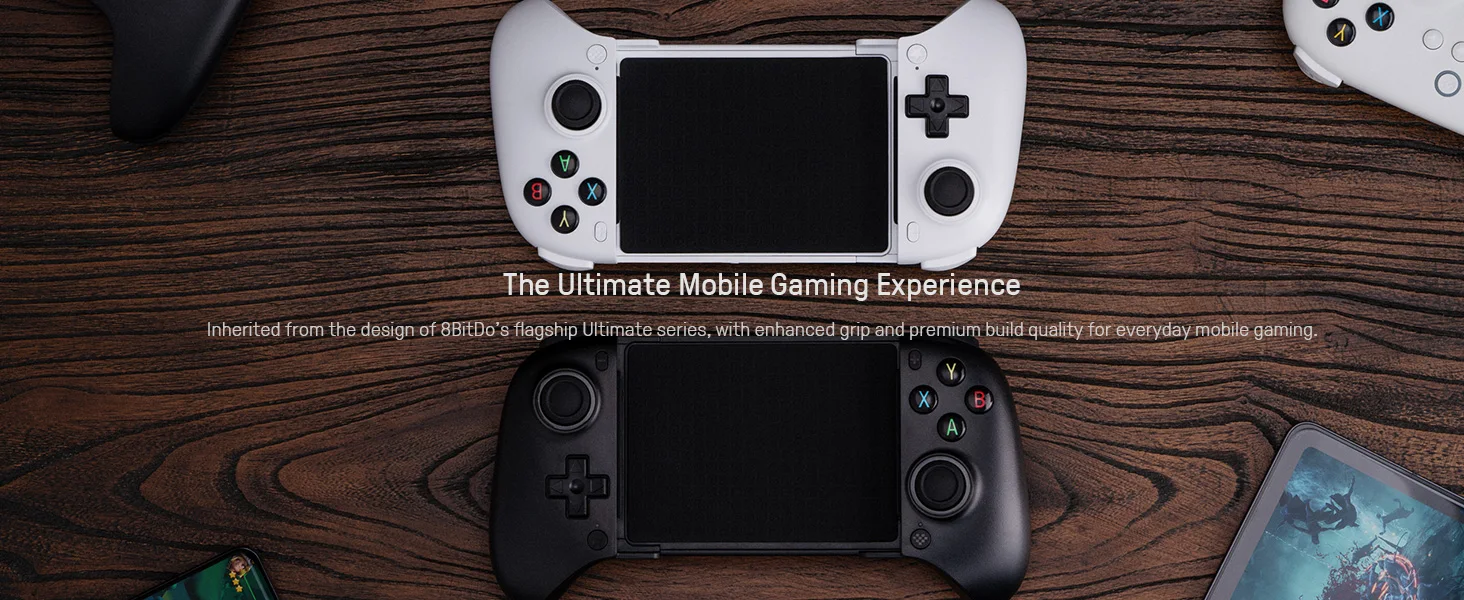 8BitDo Ultimate Mobile Gaming Controller Bluetooth Gamepad Passend für mobile Geräte mit einer Länge von 100 mm bis 170 mm Android 9.0 – Detail 6