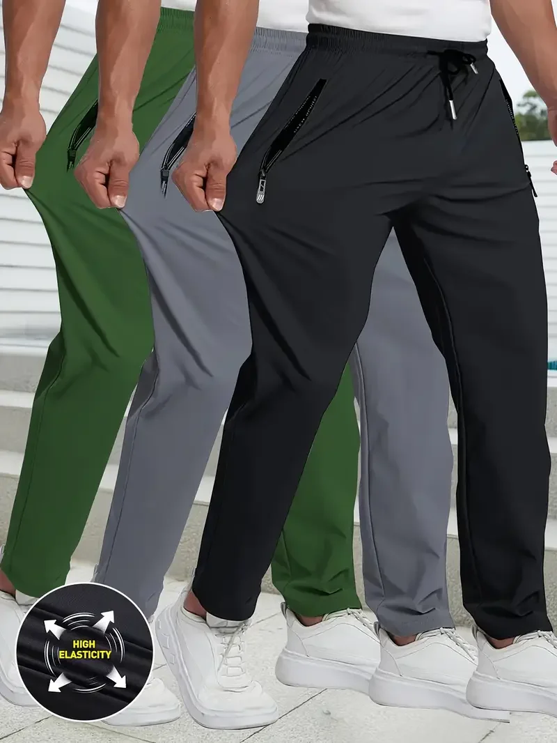 

Autumn Lightweight Breathable Athletic Gym Pants Man for Sports Fitness Training and Casual Activities