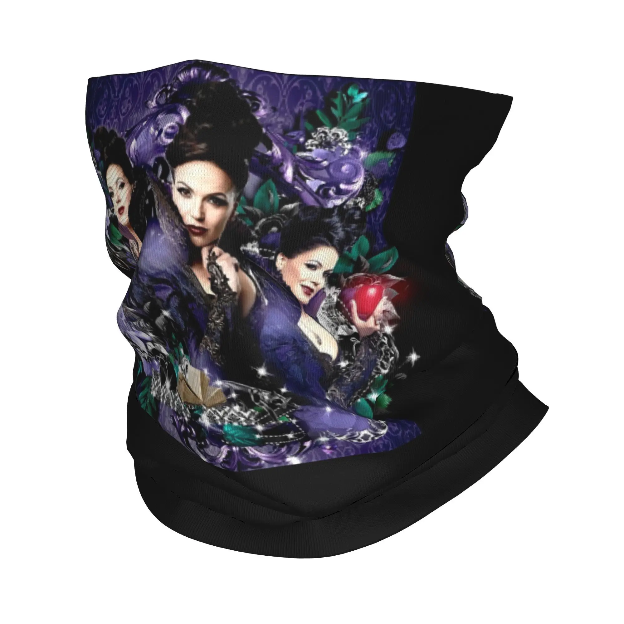 ريجينا ميلز ذات مرة باندانا الرقبة الجراب المطبوعة التفاف قناع وشاح متعدد الاستخدام قناع الوجه ركوب الدراجات للجنسين الكبار الشتاء