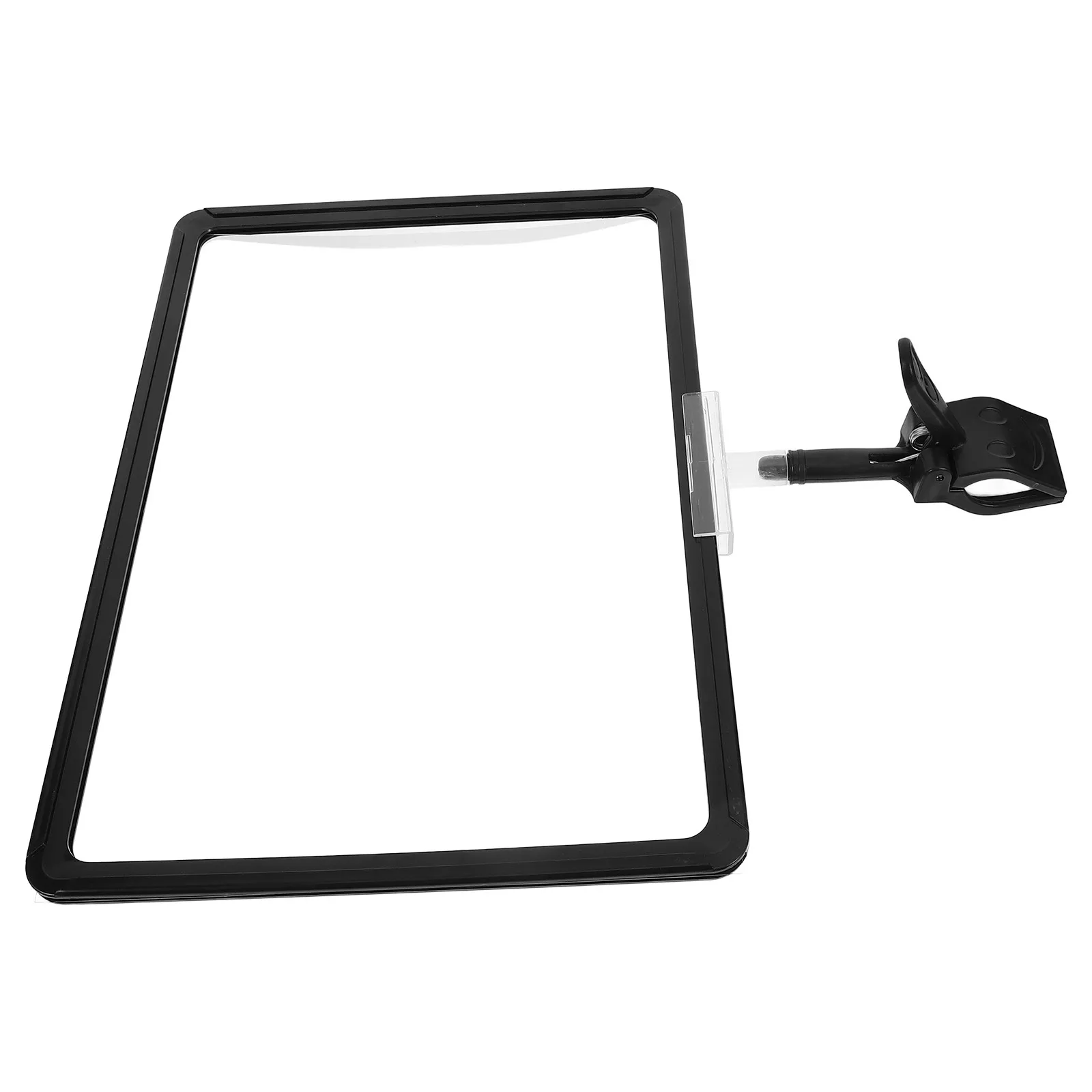 

Price Tag Clip Holder Advertising A4 Plastic Sign Holder Clip Display Sign for Retail Store Supermarket Merchandise