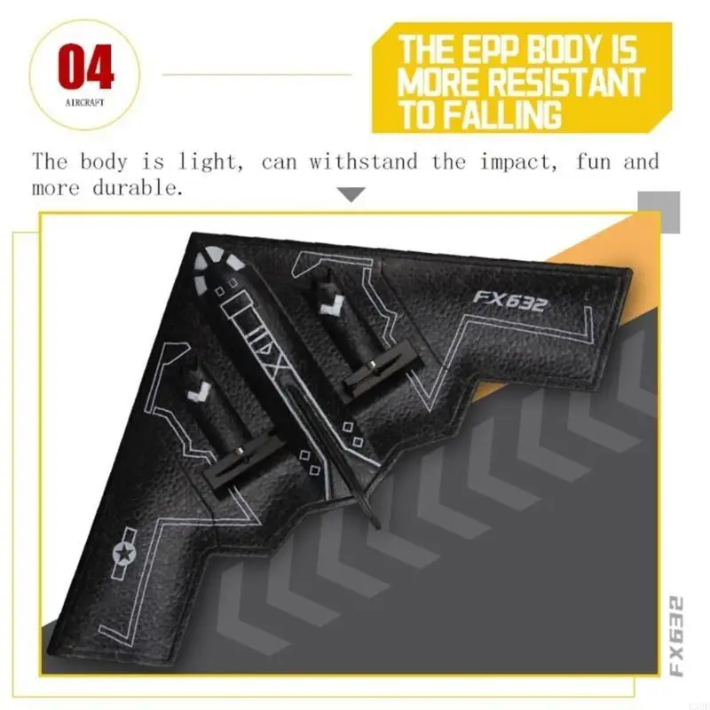 L38E FOAM PLAZION RC B-2-CEALNOTNO Samoloty Bomber dla początkujących RC samolot B2Bomber