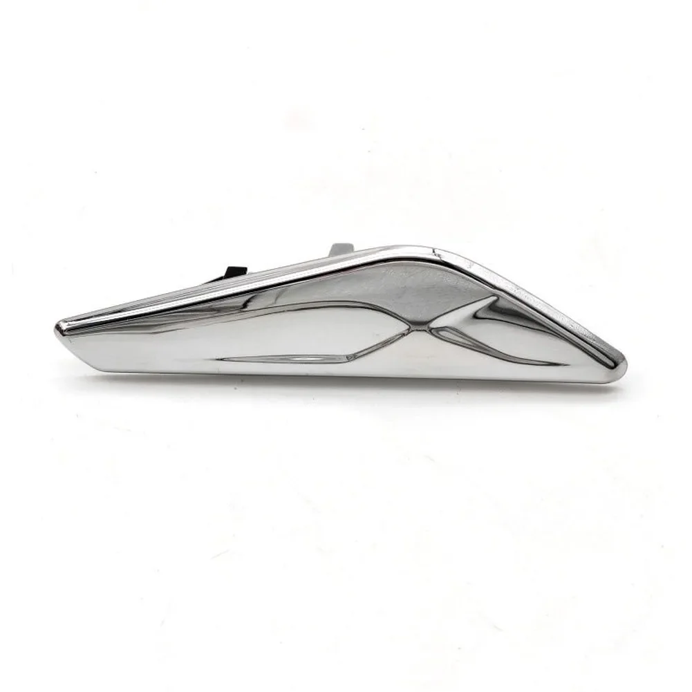 P-8888888ir Chrome Car Front Side Fender Trim Strip SiPanel CoveFinisher 51117338569 51117338570 For BMW X3 X4 F25 F26 2015-2018