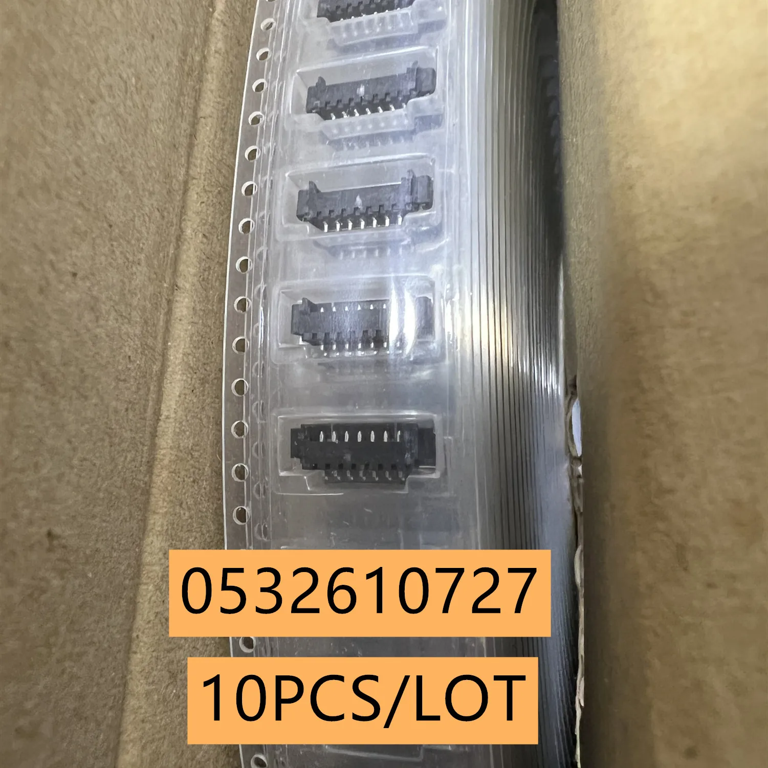 0532610727 53261-0727 1.25mm 7P CONN MOLEX Original goods 10pcs/lot