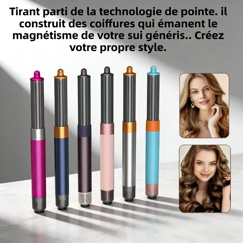 

6 IN1 Multi Hair Styler, 1300W High Power, Combines Drying, Straightening and Curling Functions, Suitable for Home and Salon Use