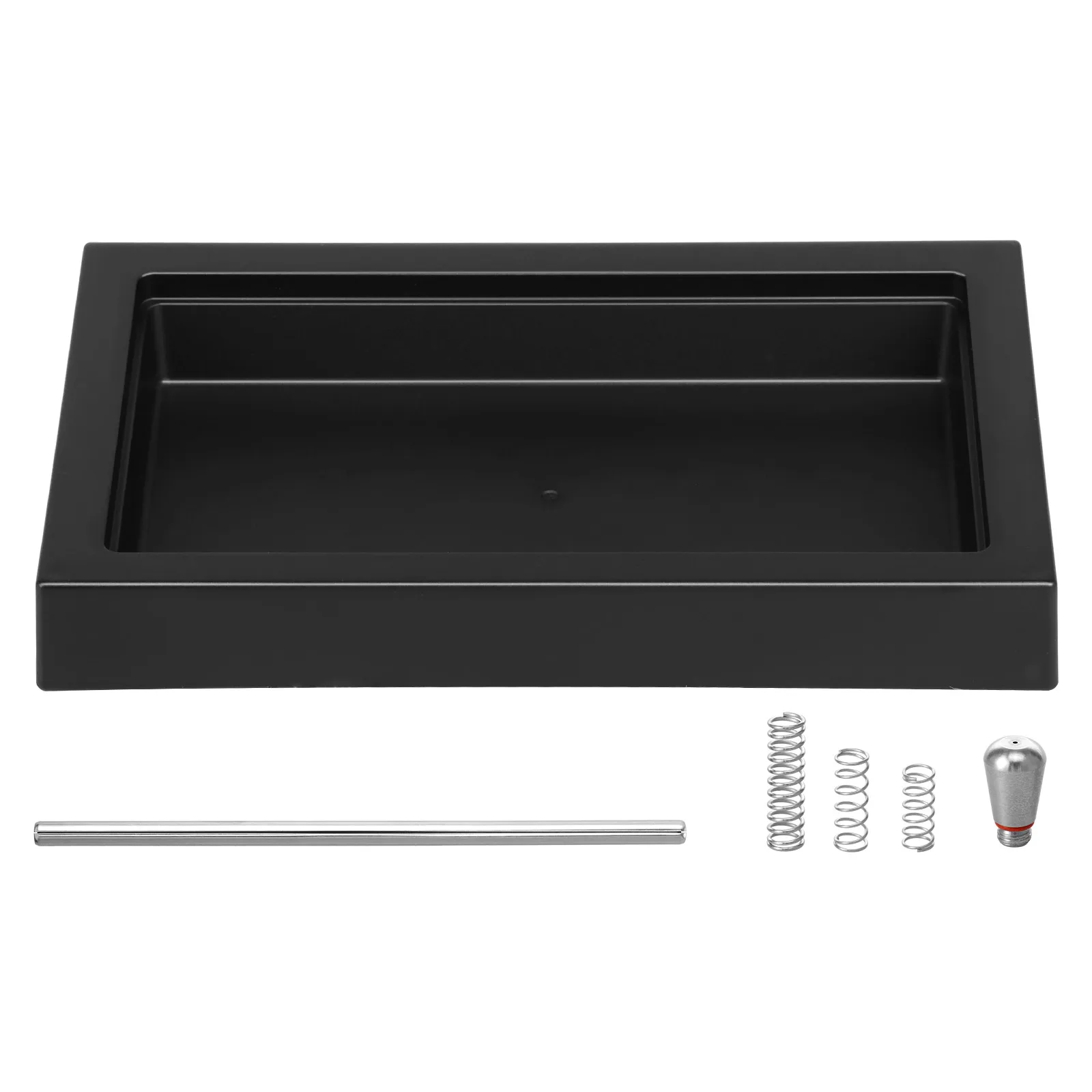 Thin Drip Tray with Stainless Steel Drain Pipe 6 9 12 Bar Spring Low Profile Drip Tray Coffee Machine Accessory Thin Drip Tray