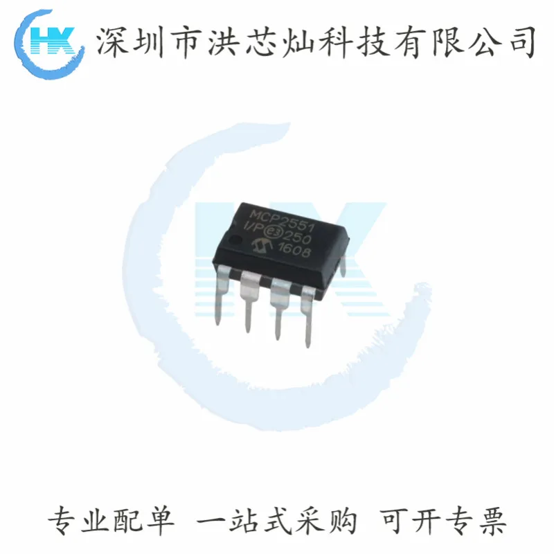 MCP2551-I/P DIP-8 1Mbit/s CANIC / Original, в наличии. Power IC