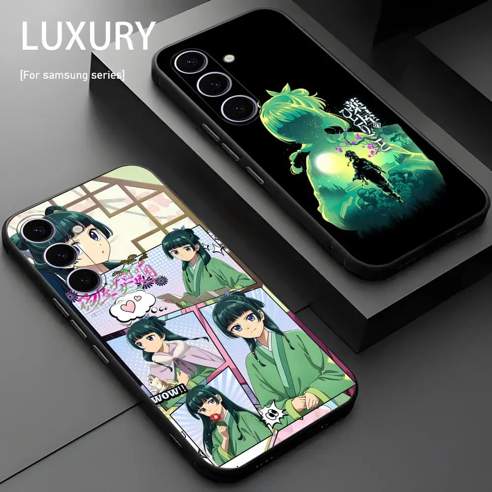 The Apothecary DiariES Anime Phone Case For Samsung Galaxy S26 S25 S24 S23 S22 S21 Plus Ultra Note20 Soft Black - view 2