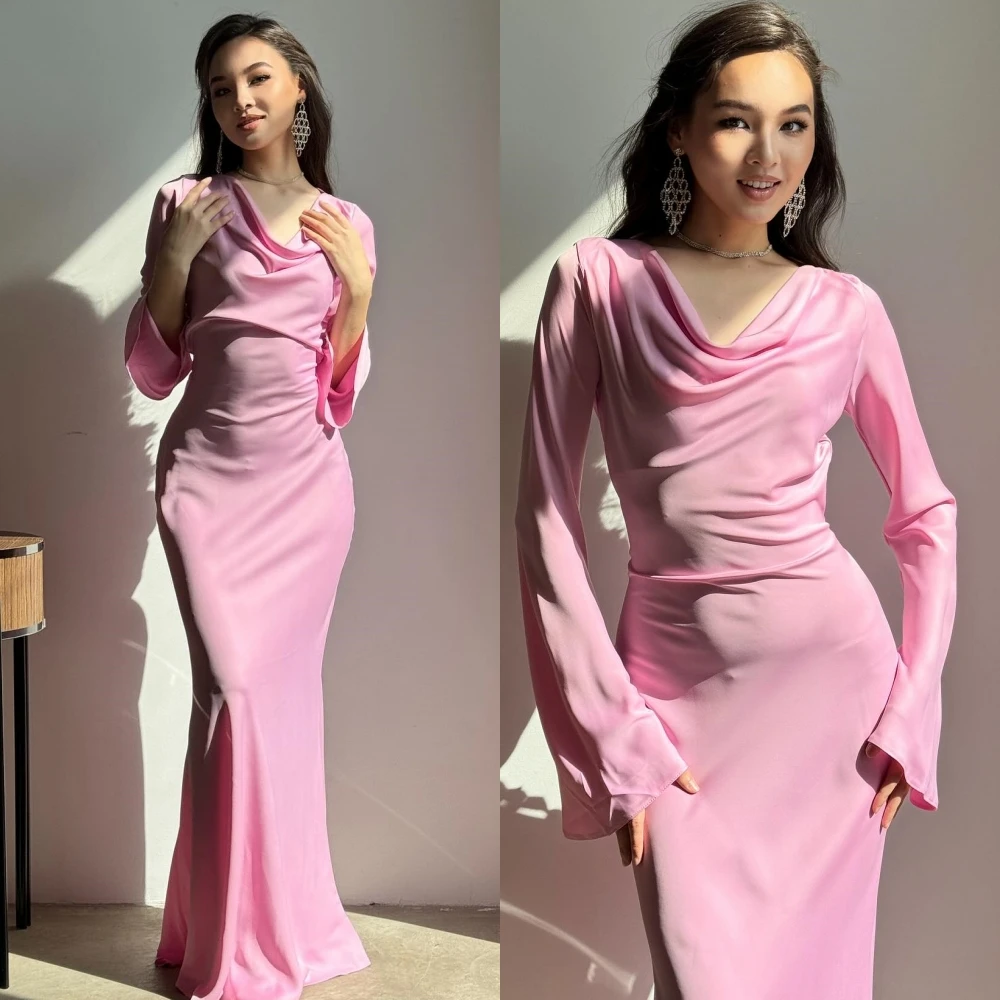 カスタマイズされたマーメイドVネックエレガントな気質のイブニングドレスモダンな高品質のセレブドレス繊細なクラシックパーティードレス