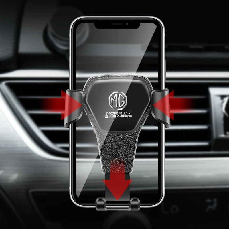 Car Phone Holder Gravity Induction Air Outlet Stand For MG HS 2022 ZST ZS MG3 MG5 MG6 MG7 GT GS Hector ZX EZS EHS MG3X-Cross MG6