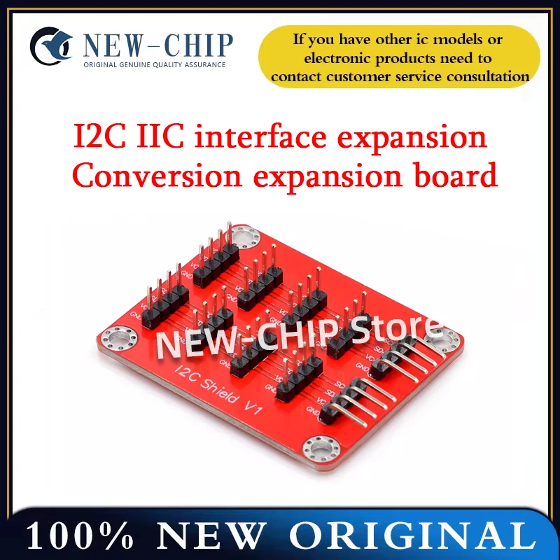 IIC Interface Conversão Expansion Board, Novo, Original, 1pc por lote