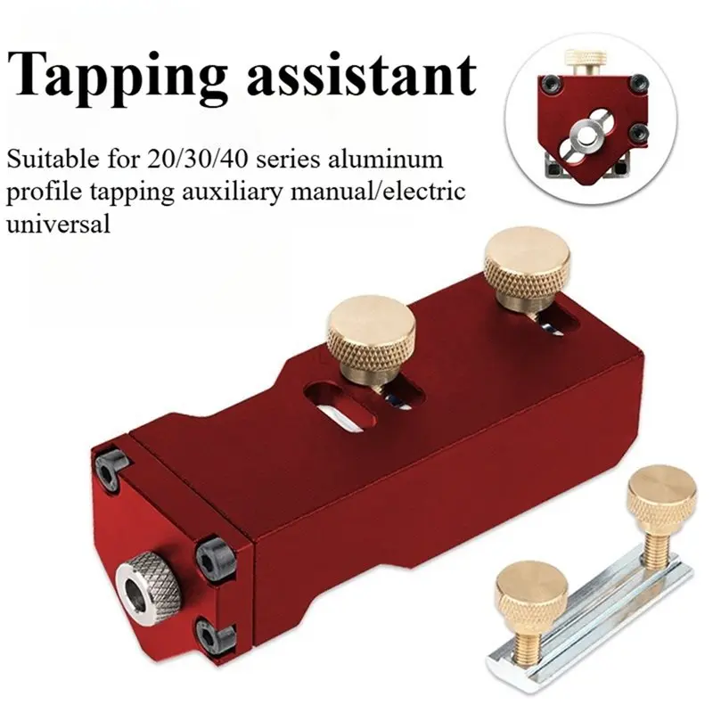 Professional Multifunctional Tools Profile Tapping Assistant 20/30/40 Series Multi-Function Drilling Threading Fixture