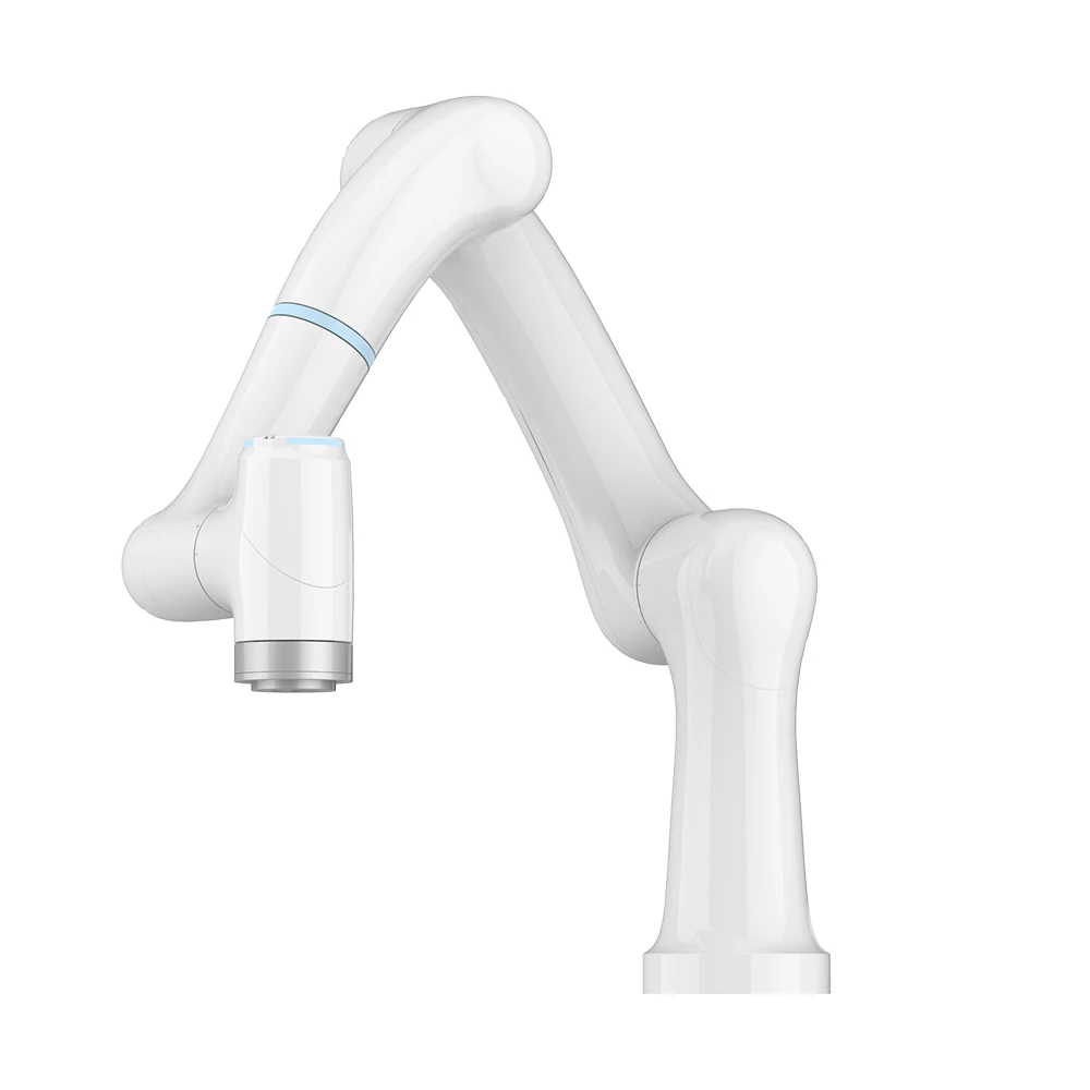 Robot collaborativo industriale a 6 assi completamente automatico ad alta precisione Cobot Braccio robotico con carico utile da 5 kg per la saldatura