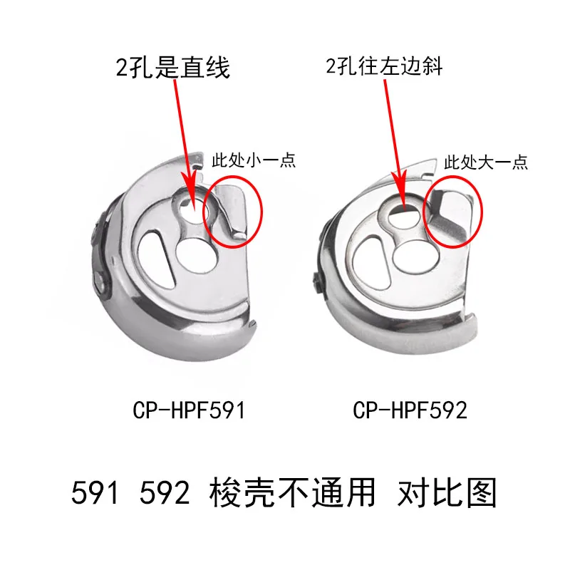 CP-HPF592 Computer Roller Machine 591 Bobbin Automatic Thread Cutting Bobbin Bersman 8810 Roller Machine Shuttle Core Cover
