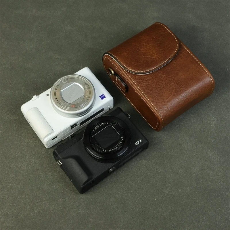 

Camera Case Protector, For Sony zv1m2 camera bag, For Canon sx730 740 protective leather case, For Panasonic zs tz99 case