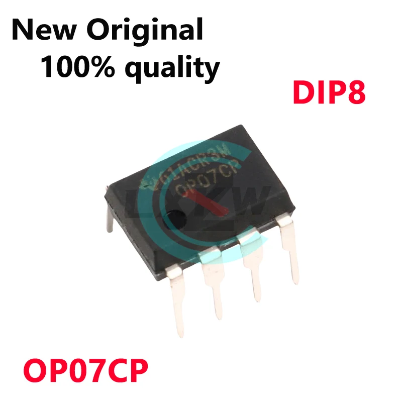 10/PCS New Original OP07CP DIP-8 low offset operational amplifier chip In Stock
