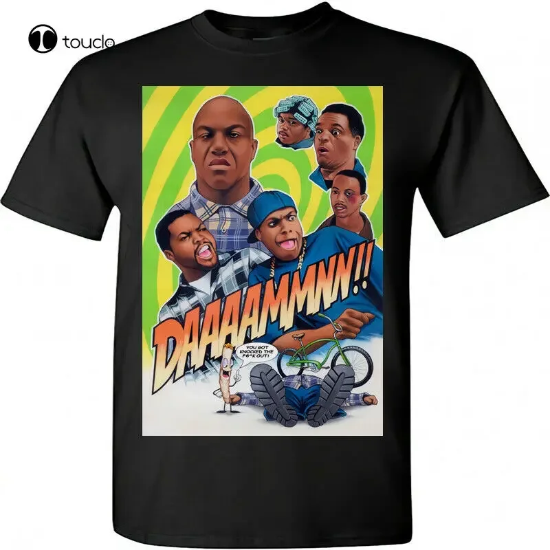 Big Worm Daammnn Ice Cube T Shirt Friday Movie Poster Smokey Size S M L Xl 2Xl