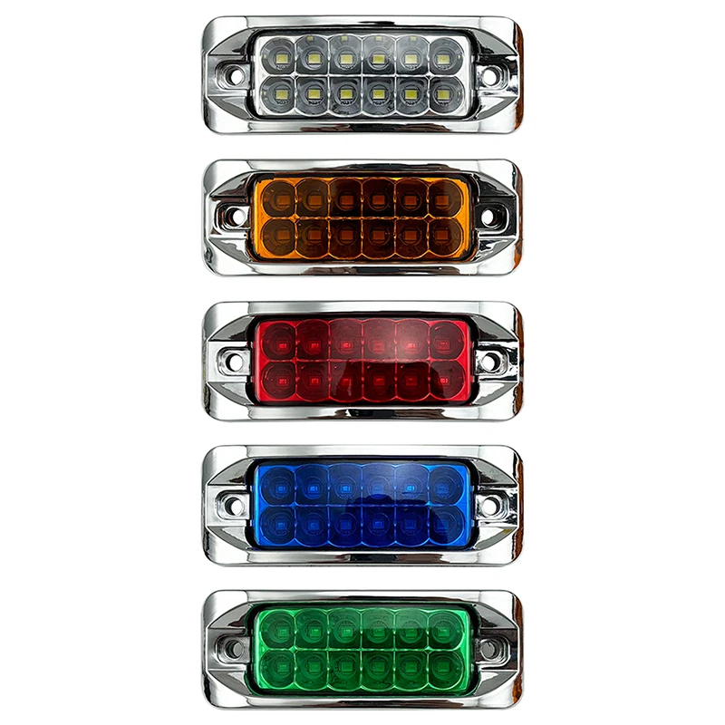 Trobe Warning Light Grille Flashing Lightbar Truck Car Beacon Lamp Emergency Traffic Light 12V 24V