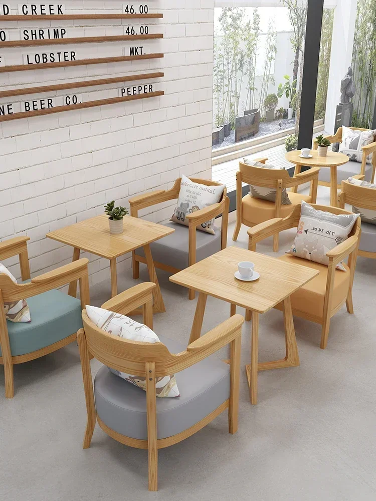 Customized: Bubble tea shop, table and chair