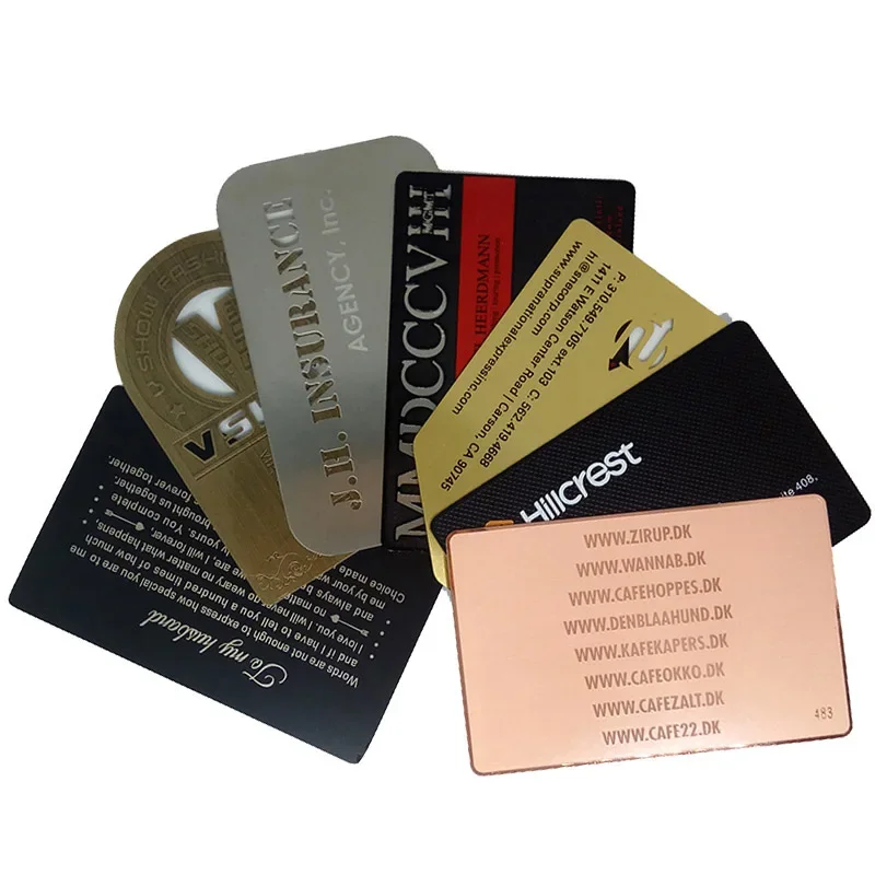 

Персонализированная металлическая визитная карточка NFC, цифровой QR-код, выгравированная карточка, чип-карта NFC с логотипом