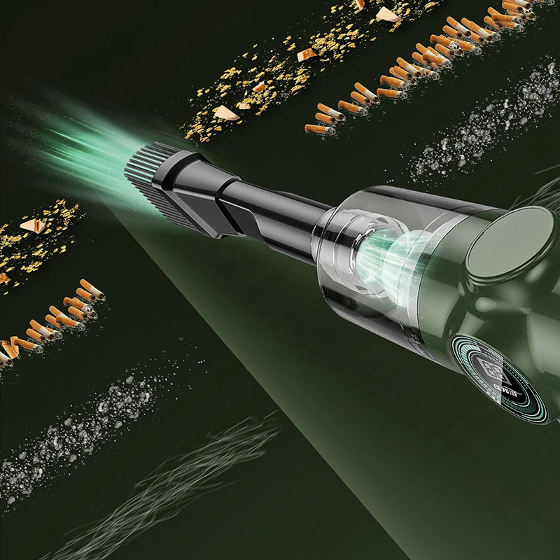 ξAO 9800000 PA Wireless Automobil Handstaubsauger Nass Trocken Dual-Use High Power Elektrogerät Reiniger Auto nach Hause